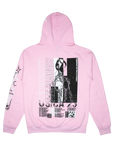 TOUR DATES PINK HOODIE